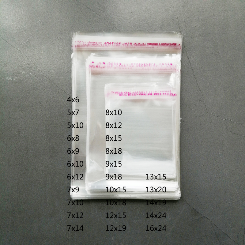 1000pcs sacchetto trasparente  - Cellophane Wrap Clear recensione e prezzo