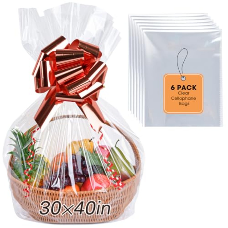 6 Sacchetti in Cellophane Extr - Cellophane Wrap Clear recensione e prezzo